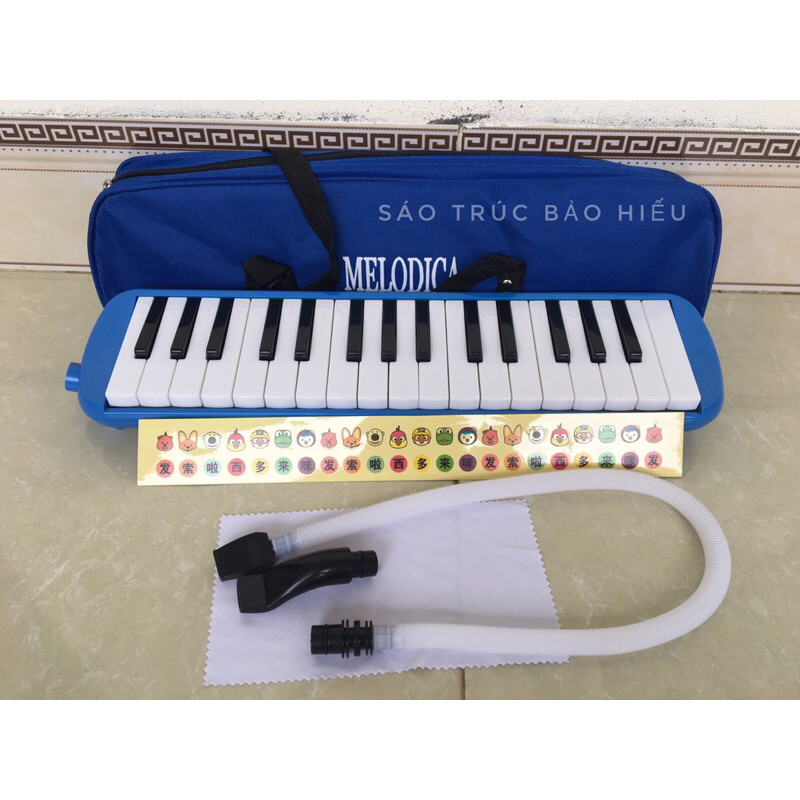 Kèn melodion- Melodica-đàn pianica 32 phím kèm phụ kiện ,túi đựng.