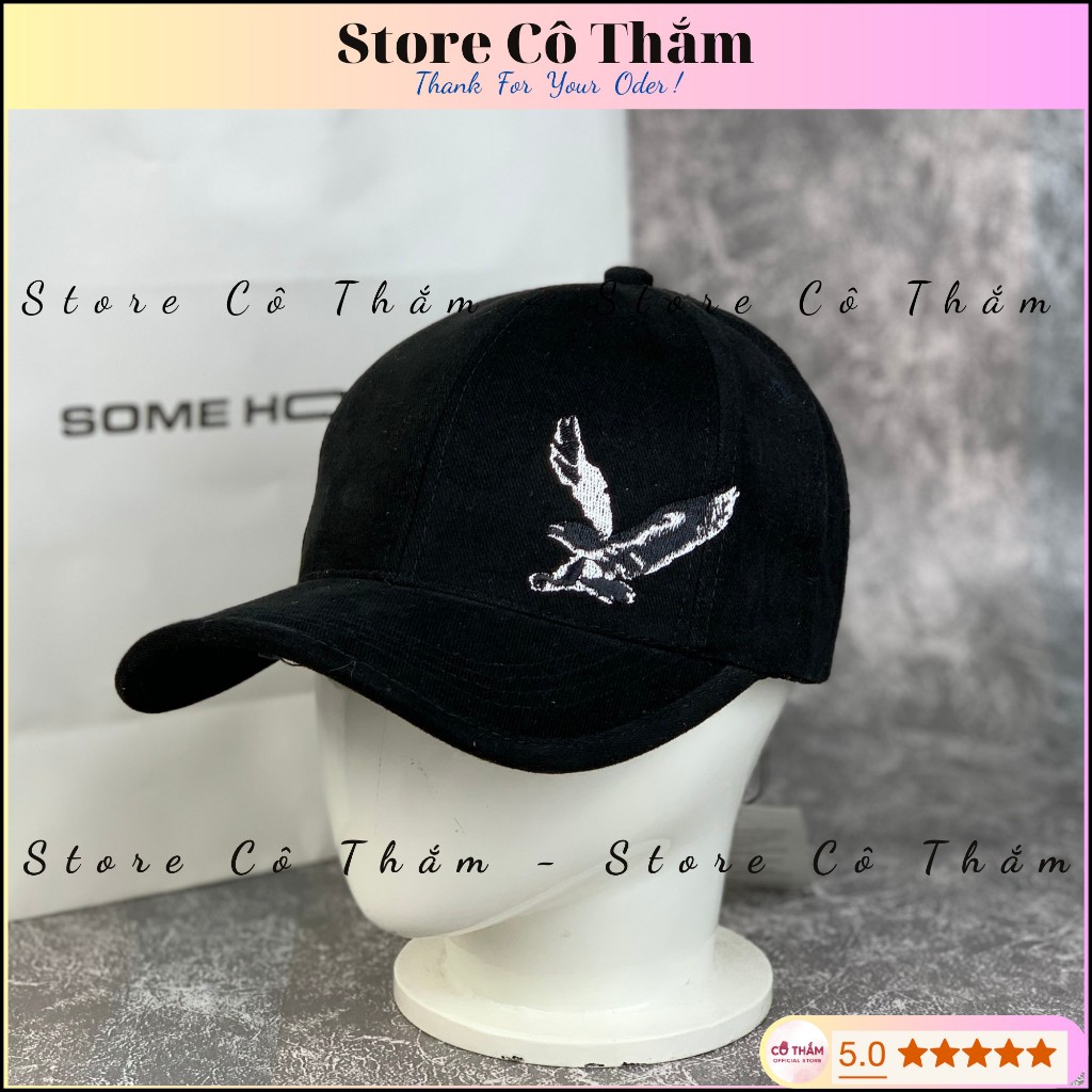 Mũ Lưỡi Trai, NÓN KẾT THÊU LOGO ĐẠI BÀNG 1 BÊN, MŨ LƯỠI TRAI CAO CẤP CHẤT VẢI DÀY CAO CẤP - STORE CÔ THẮM