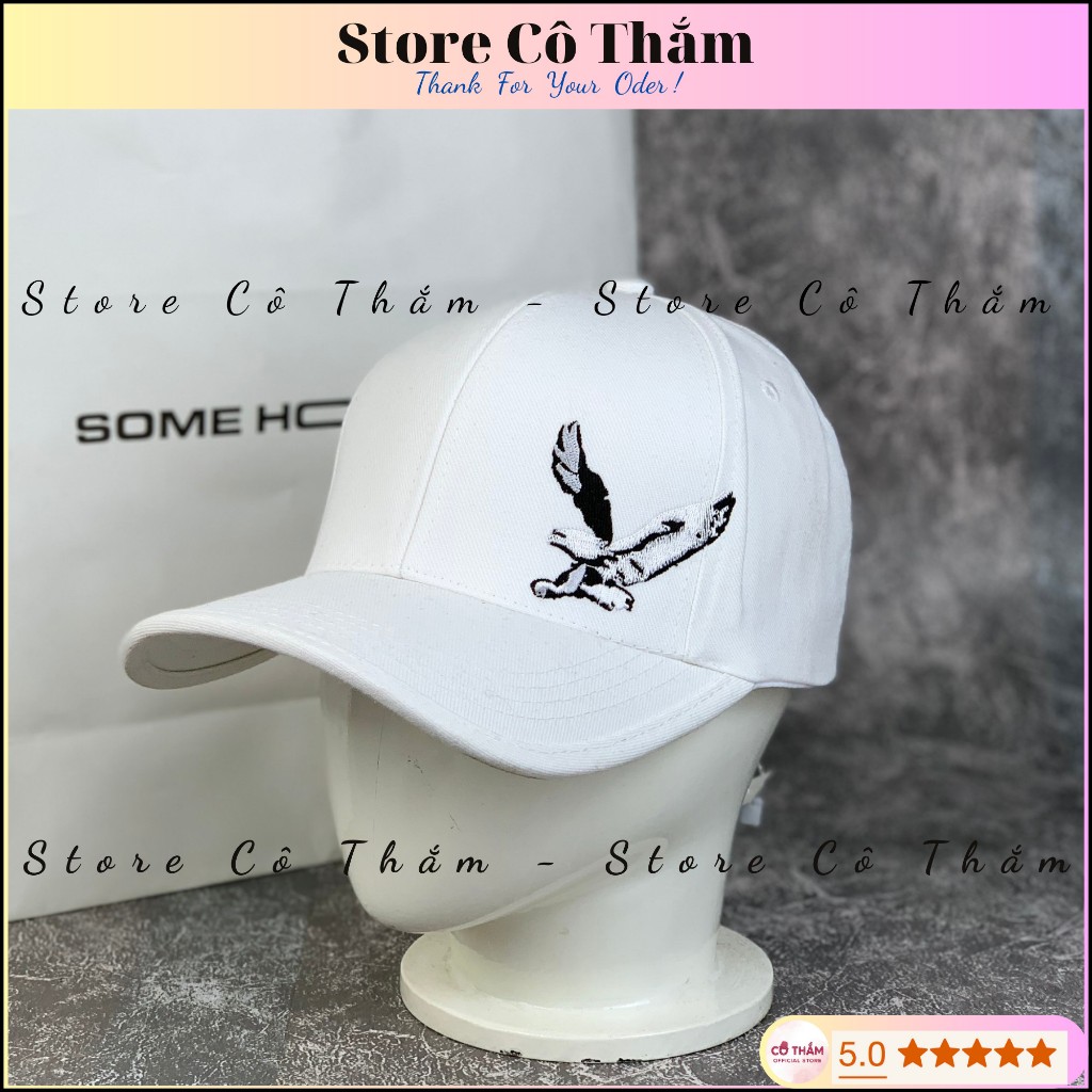 Mũ Lưỡi Trai, NÓN KẾT THÊU LOGO ĐẠI BÀNG 1 BÊN, MŨ LƯỠI TRAI CAO CẤP CHẤT VẢI DÀY CAO CẤP - STORE CÔ THẮM