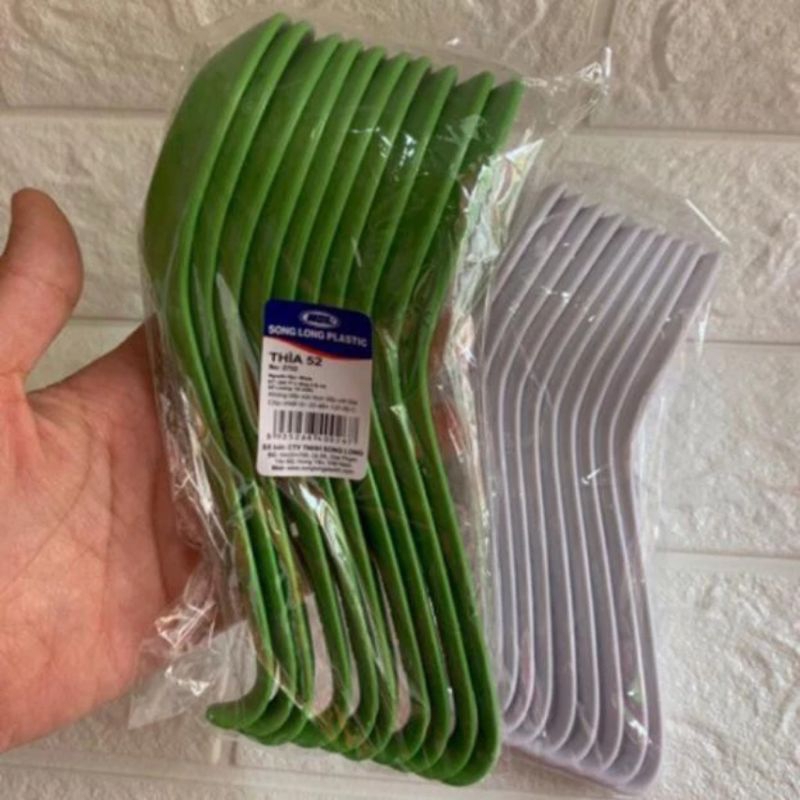 Bán lẻ 1 chiếc thìa phíp ăn chè, thìa phở, thìa súp 52 Song Long