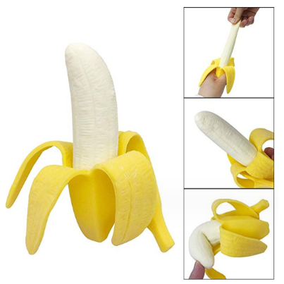 Squishy chuối bóp có thể kéo dài DCB8
