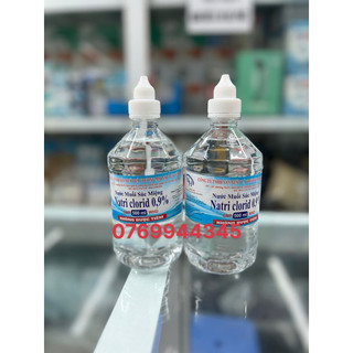 Nước muối sinh lí natri clorid 0,9% nam hà 500ml