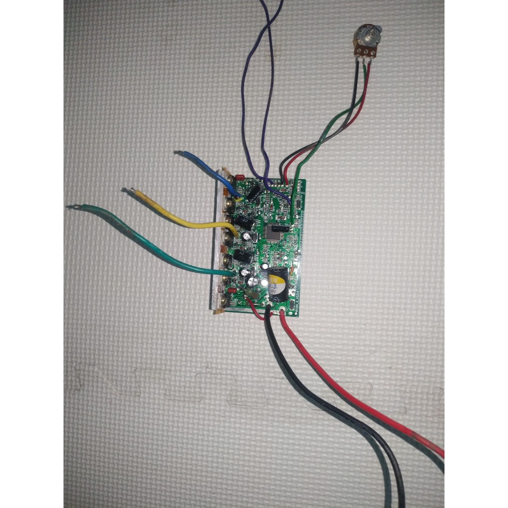 Ic xe điện 350w đã mod chạy 12v-48v