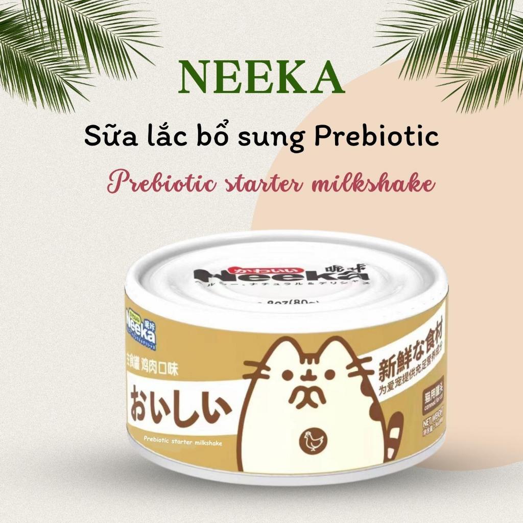 SÚP THỊT NEEKA 80g ĐỦ HƯƠNG VỊ CÁ NGỪ THỊT GÀ NGÔ CHO MÈO