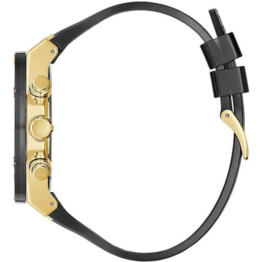 Đồng Hồ Nam GUESS GW0425G1 Ba Mặt Số Phụ Dây Silicone 46mm