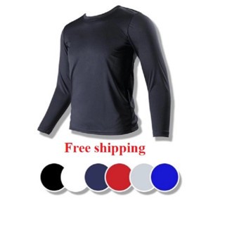 Áo Giữ Nhiệt Nam - Áo Dài Tay Nam Body Bóng Đá Co Dãn 2 Chiều - RAMOS