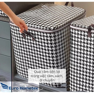Túi đựng chăn ga gối nệm Topper,túi đựng quần áo tránh bám bụi ẩm móc, bảo vệ quần áo Eurohometex