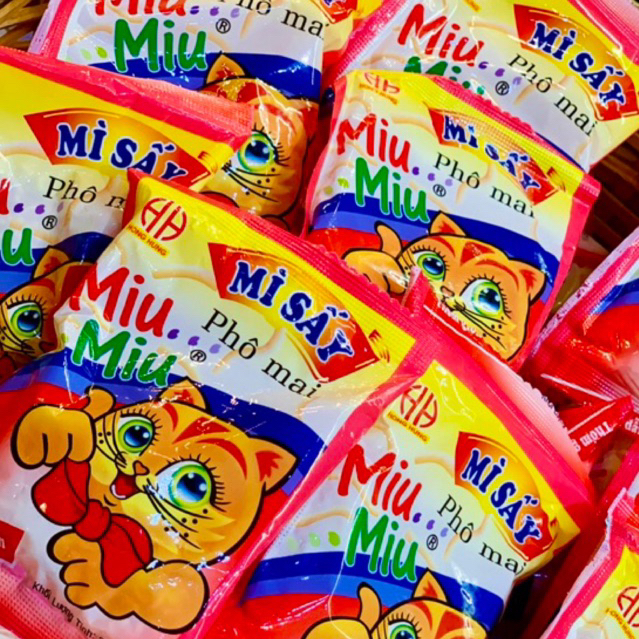 Mì Sấy Phô Mai Tuổi Thở Miumiu Ăn Vặt Tiểu Muội