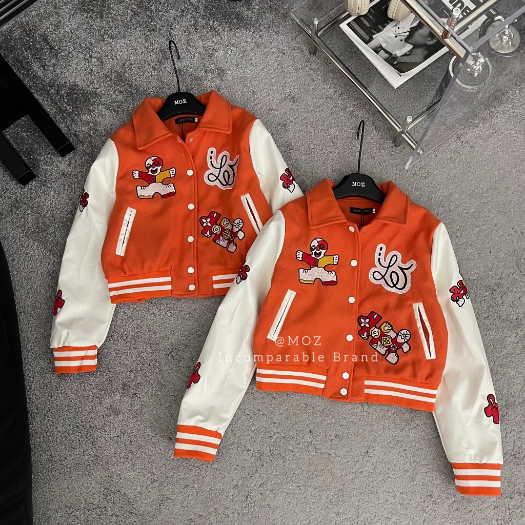 Bomber dạ Luonvuituoi cam pha tay