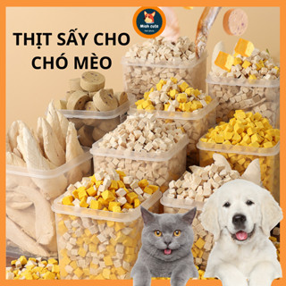  100g Thịt gà sấy khô cho chó mèo Taotao Pet đảm bảo dinh dưỡng 100g 
