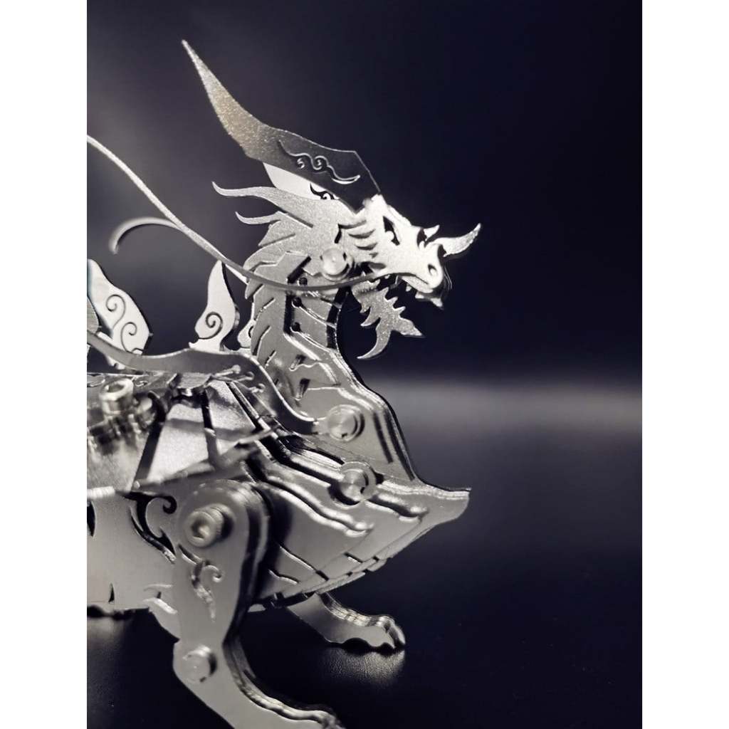 Mô Hình Kim Loại Lắp Ráp 3D Steel Warcraft Huyền Vũ (41 mảnh) - SW040