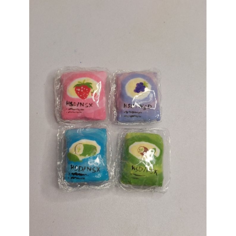Squishy gói Snack trái cây đủ vị
