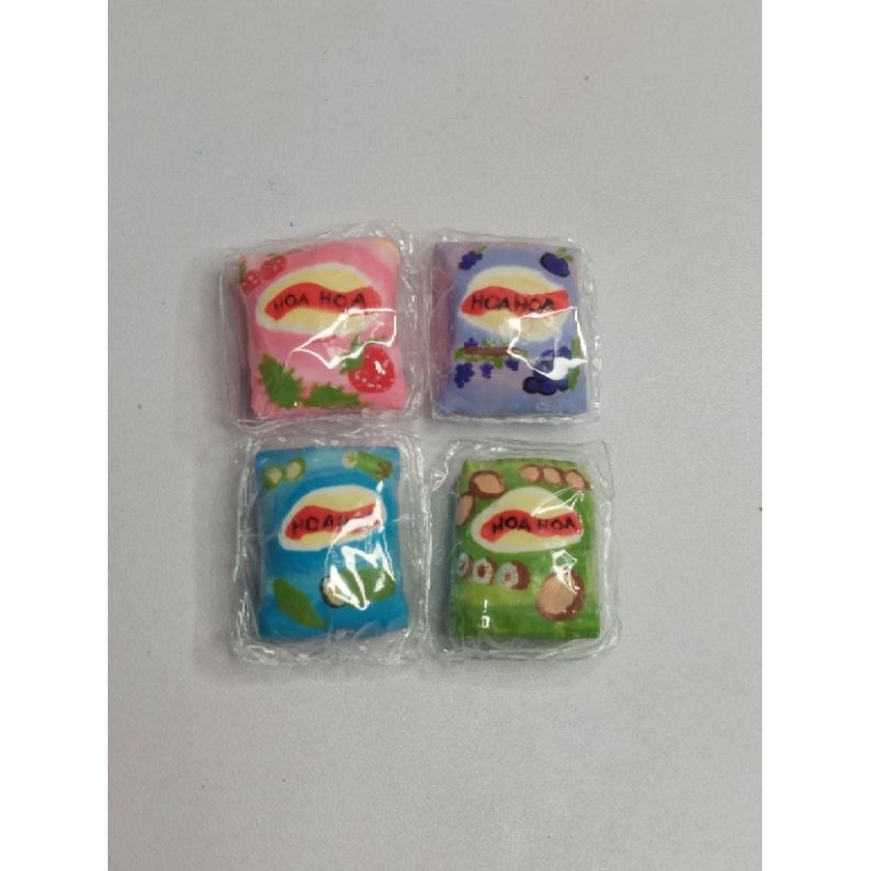 Squishy gói Snack trái cây đủ vị