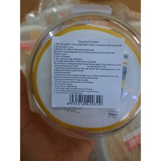 Thố thủy tinh  lock and lock 400ml/640ml