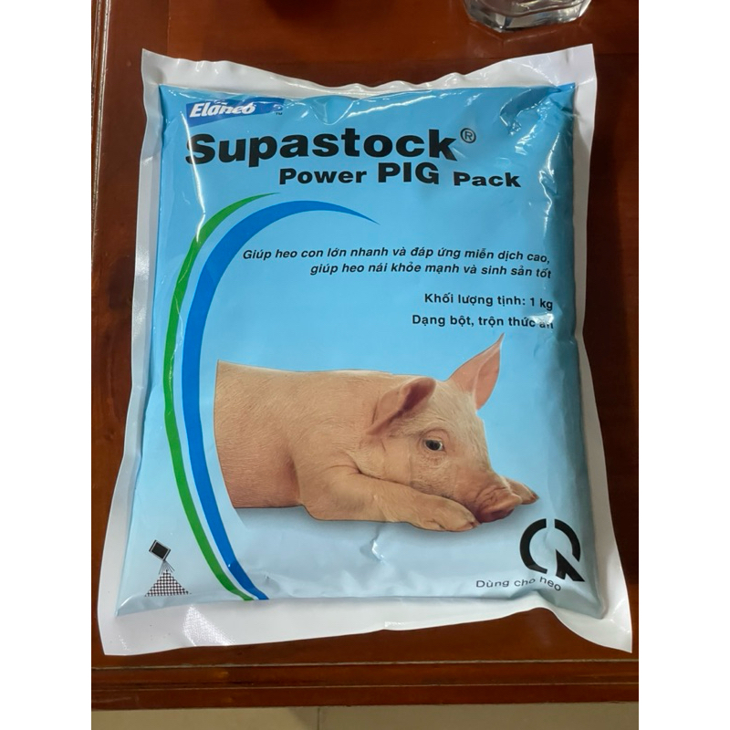 SUPASTOCK POWER PIG PACK gói 1 kg chuyên dùng Heo con lớn nhanh, giúp heo nái khoẻ và sinh sản tốt
