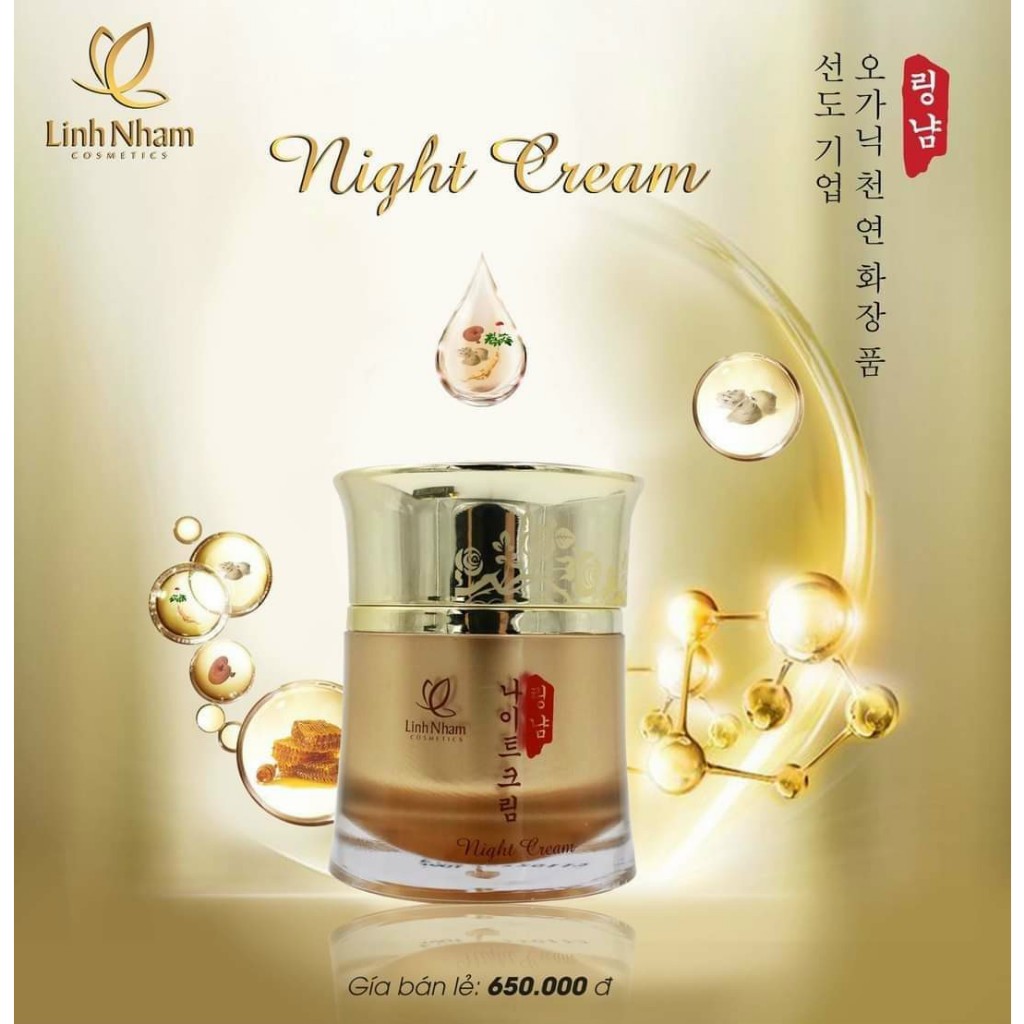 KEM DƯỠNG 50g CHIẾT XUẤT NHÂN SÂM, LINH CHI, TỐI YẾU, SỮA ONG CHÚA,HÀNG NHẬP KHẨU NHẬT BẢN