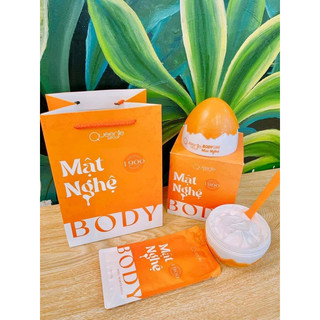 Kem dưỡng da body mật nghệ 1900 250gr - chính hãng queenie skin làm trắng sáng và se khít lỗ chân lông