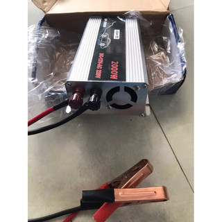 kích 12v lên 220v 2000w dùng từ bình 12v
