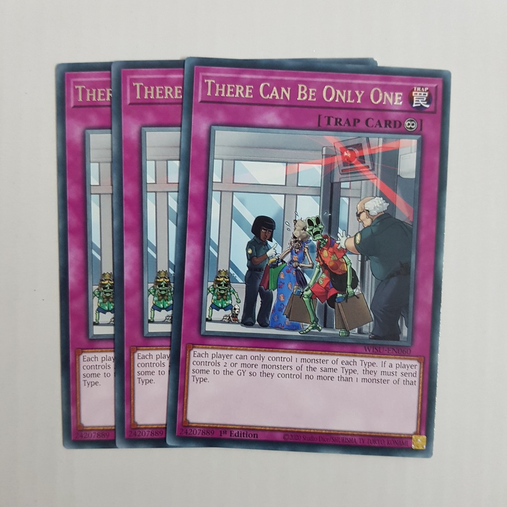 Lá bài There Can Be Only One - WISU-EN060 - Rare 1st Edition