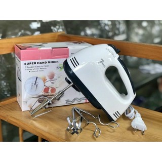 Máy đánh trứng, đánh bột cầm tay 7 tốc độ