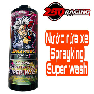 Nước rửa xe làm bóng sprayking mẫu mới 2023