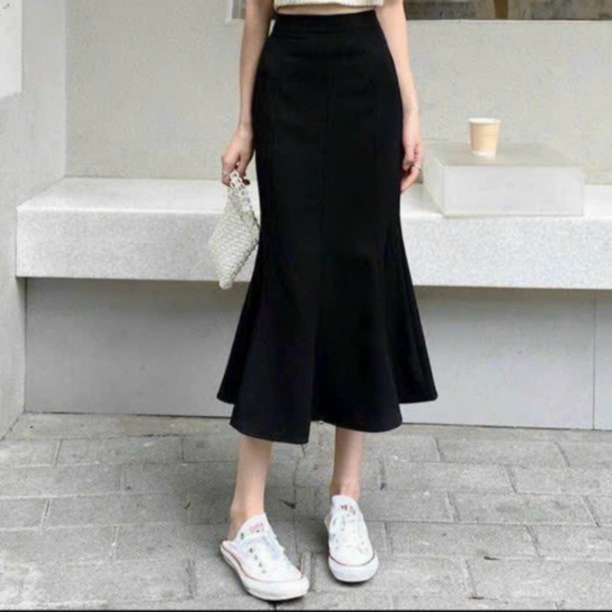 Chân váy đuôi cá nữ hàng thiết kế, Chân váy nữ tính loại 1