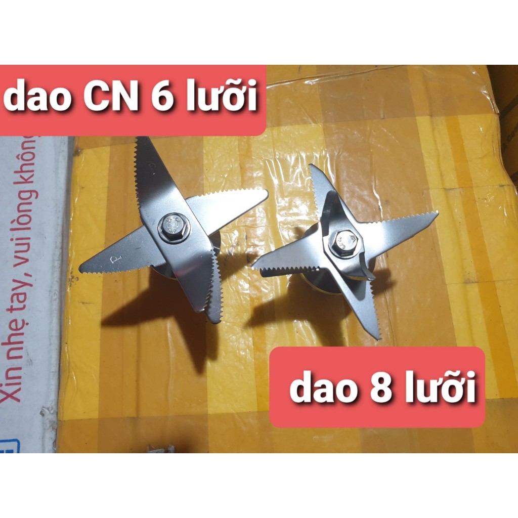 Linh kiện thay thế - Dao 6, 8 lưỡi, bát nhôm Máy Xay Sinh Tố Công Nghiệp Cao Cấp BLENDER TM-767 MP3.0