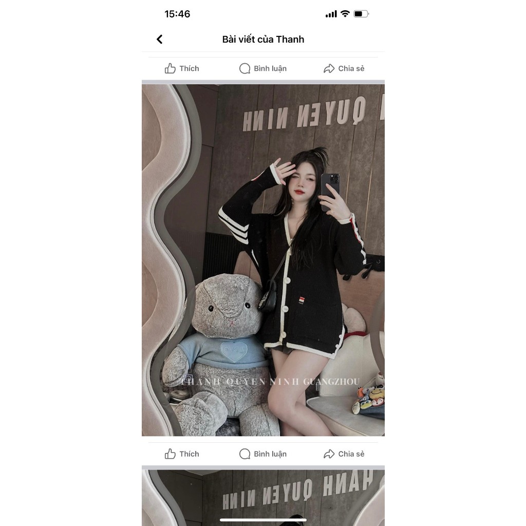 Áo Khoác Len 3 Sọc Tay Phối Trắng Chip Shop - Áo Khoác Cardigan Len Couple Mặc Đôi Xinh M18