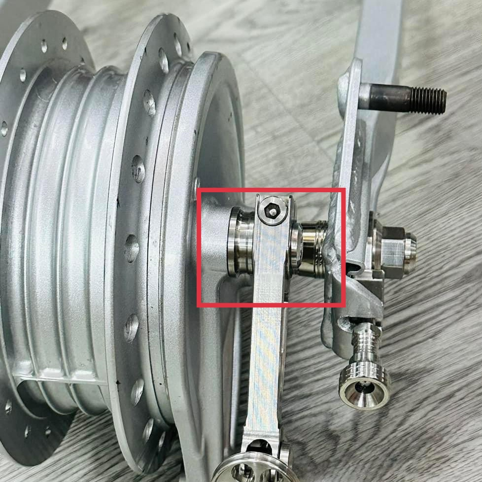 Cốt Càng Thắng Sau Inox CTS Gắn Xe Yamaha Exciter 135 4s , Ex2010, Sirius Inox304