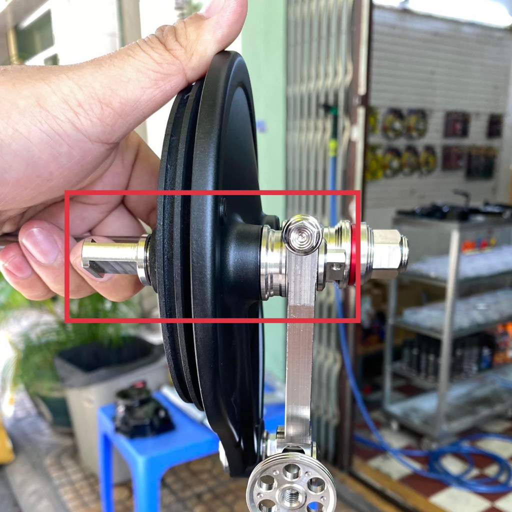 Cốt Càng Thắng Sau Inox CTS Gắn Xe Yamaha Exciter 135 4s , Ex2010, Sirius Inox304