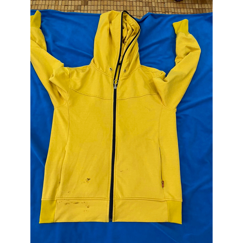 Thanh lý áo khoác chống nắng màu vàng size Xl