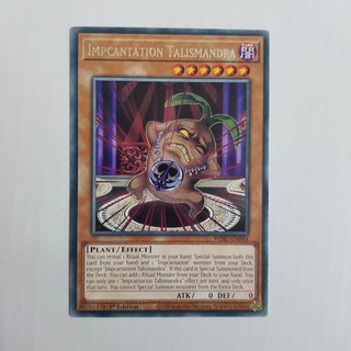 Lá bài impcantation talismandra - wisu-en044 - rare 1st edition
