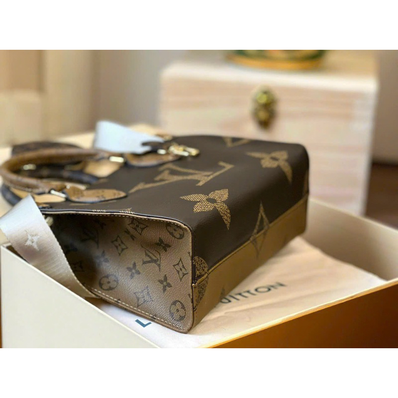 Túi onthe_go xách tay đeo chéo size 25 full box