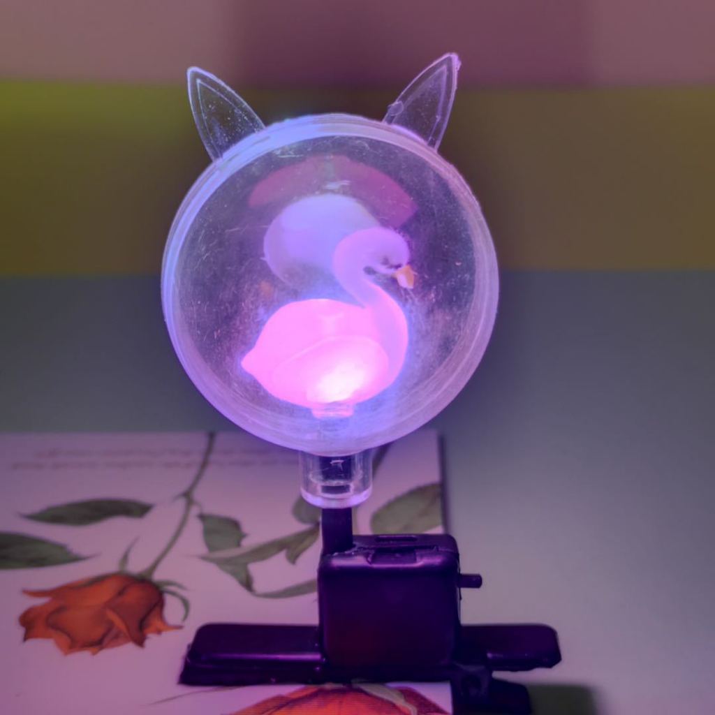 Đồ chơi kẹp tóc hình nhân vật hoạt hình phát sáng, đồ chơi trang trí, cài tóc, quần áo dễ thương