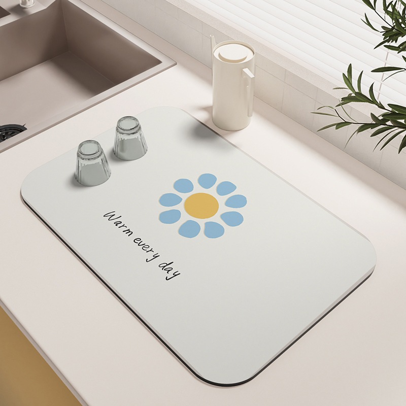 Tấm lót bàn ăn bằng Cao Su mềm dẻo cách nhiệt phong cách phương Tây