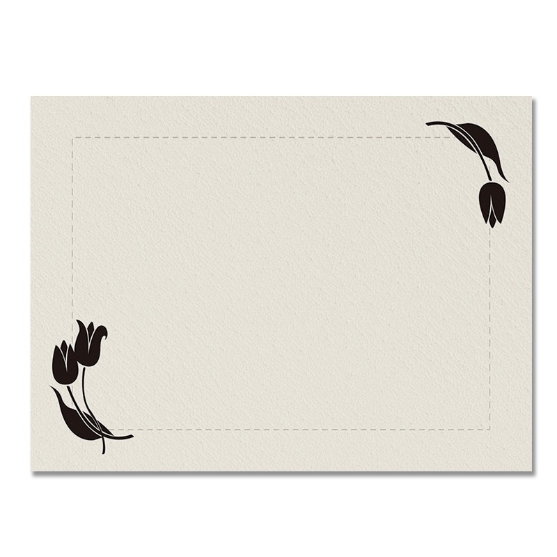 Tấm lót bàn ăn bằng Cao Su mềm dẻo cách nhiệt phong cách phương Tây