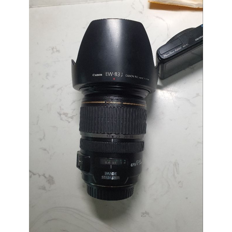 Ống kính Canon EFs 17-55mm F2.8 IS USM đã qua sử dụng