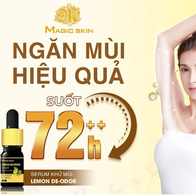 Serum hôi nách Magic Skin khử mùi hôi nách hôi chân