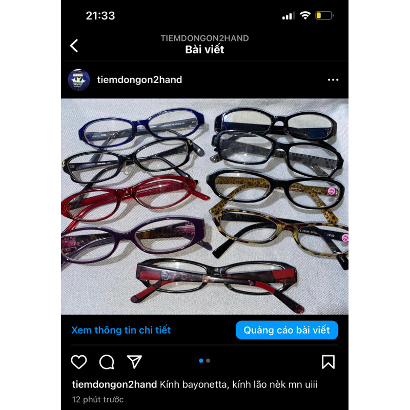 Kính si gọng nhật, kính 2hand bayonetta phong cách y2k