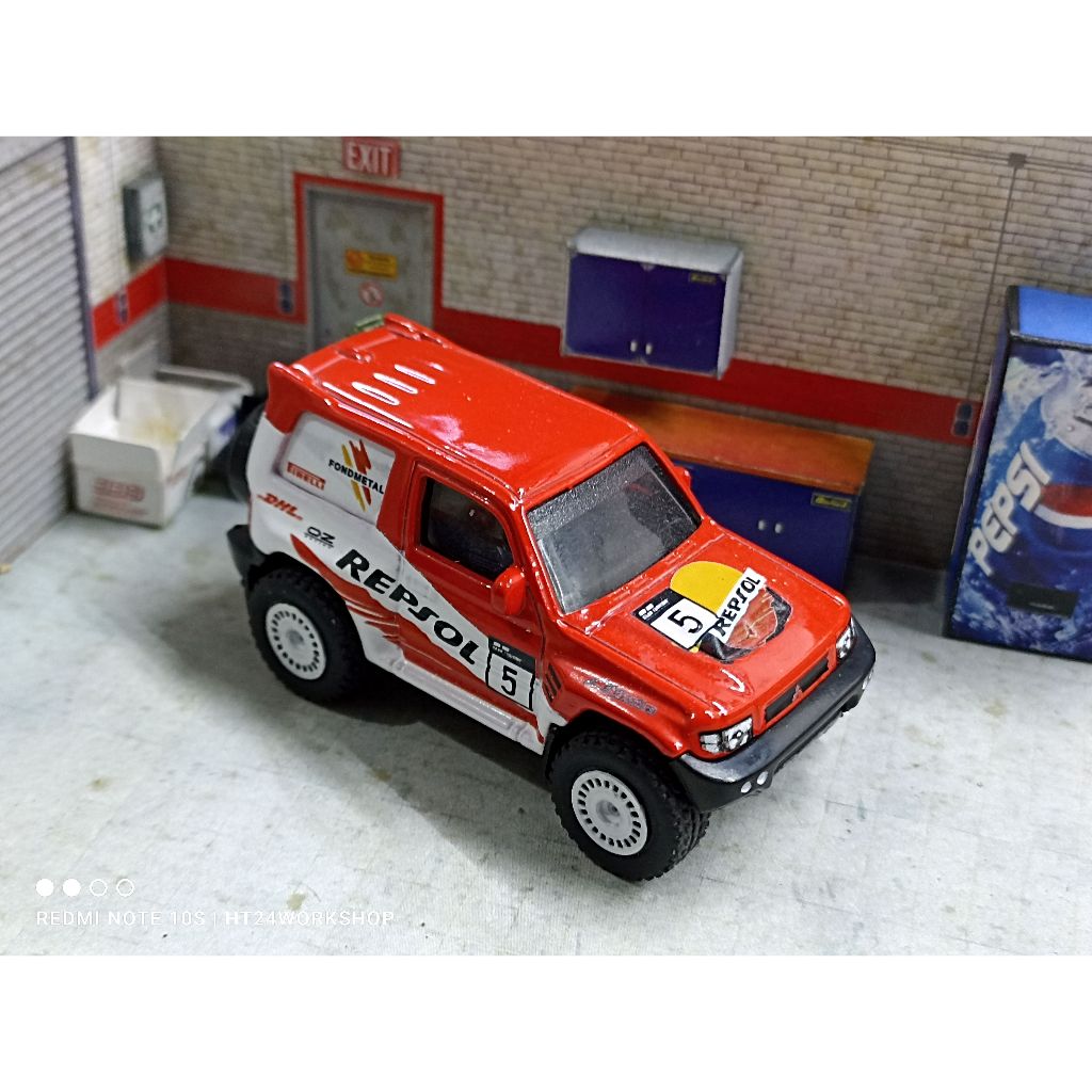 HT24workshop - Decal nước Repsol Racing Wrap cho xe mô hình 1:64
