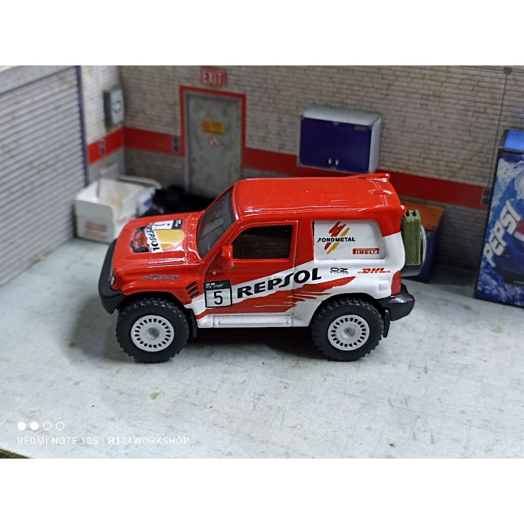 HT24workshop - Decal nước Repsol Racing Wrap cho xe mô hình 1:64