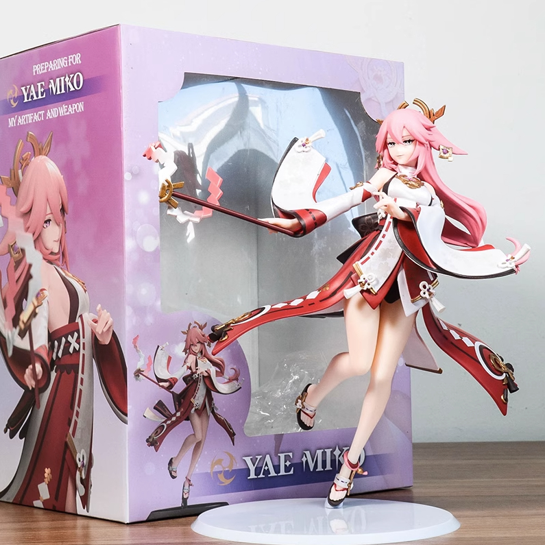 Mô Hình Genshin Impact: Yae Miko Anime Figure