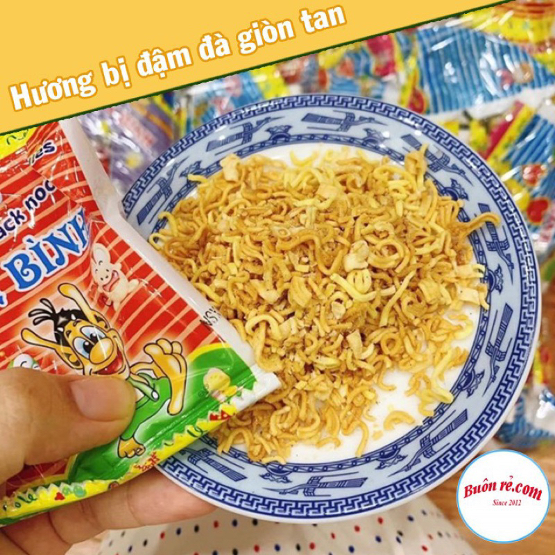 500G Mì Tôm Trẻ Em An Binh, Mì Trẻ Em An Binh Ăn Liền Đậm Đà, đồ ăn vặt tuổi thơ đồ 1k