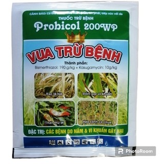 Đặc trị khuẩn lúa - bạc lá- cháy bìa lá- thối thân lúa, rau màu, cây con gói 10 gram