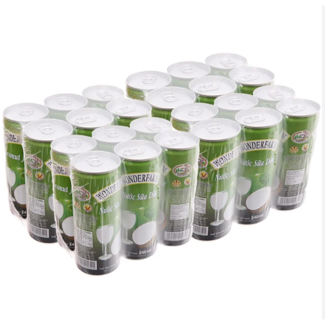 1 lon nước Sữa dừa Wonderfarm 240ml