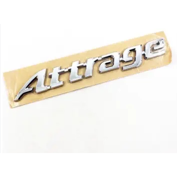 [Sỉ - Lẻ] Logo Chữ nổi Attrage dùng dán phía sau xe Mitsubishi Attrage