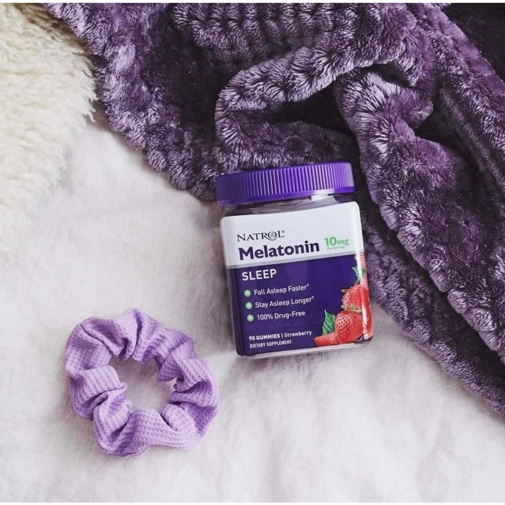 Kẹo Ngủ Natrol Melatonin 10mg sleep 90 viên