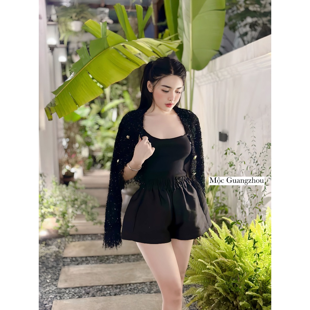 Áo khoác len dạ nhũ