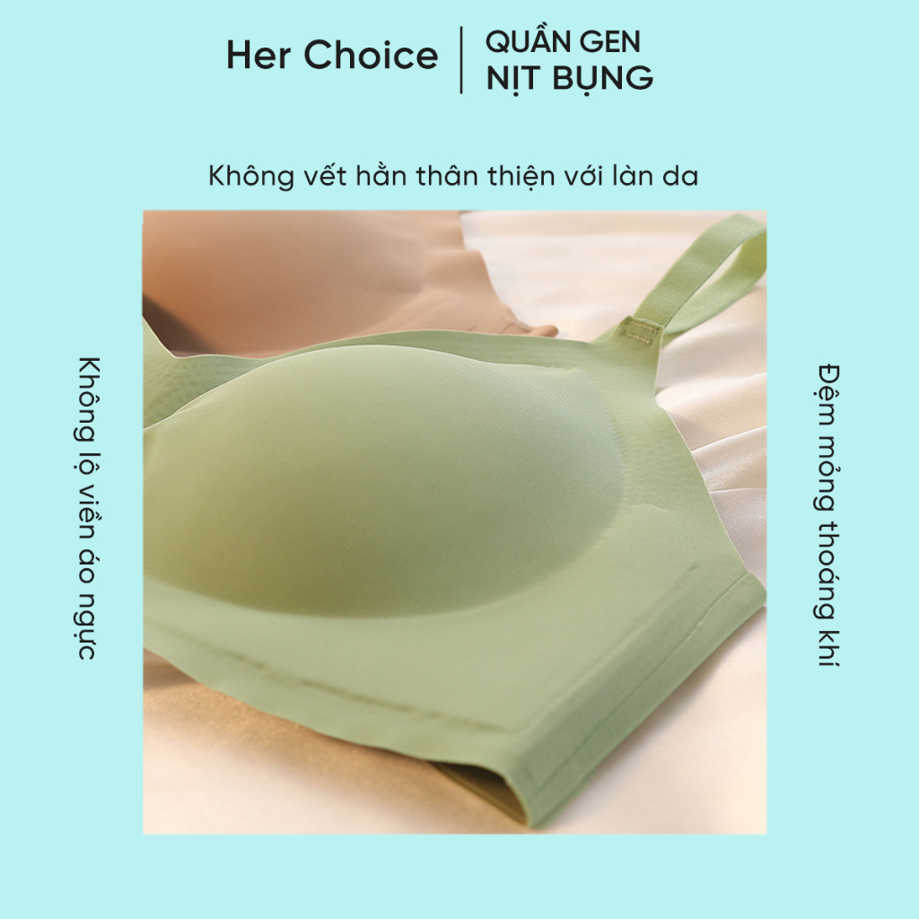 Áo Bra Không Gọng Đệm Mỏng Nâng Ngực Che Mỡ Lưng Tàng Hình Không Lộ 802 Hàng Cao Cấp Nội Địa Trung