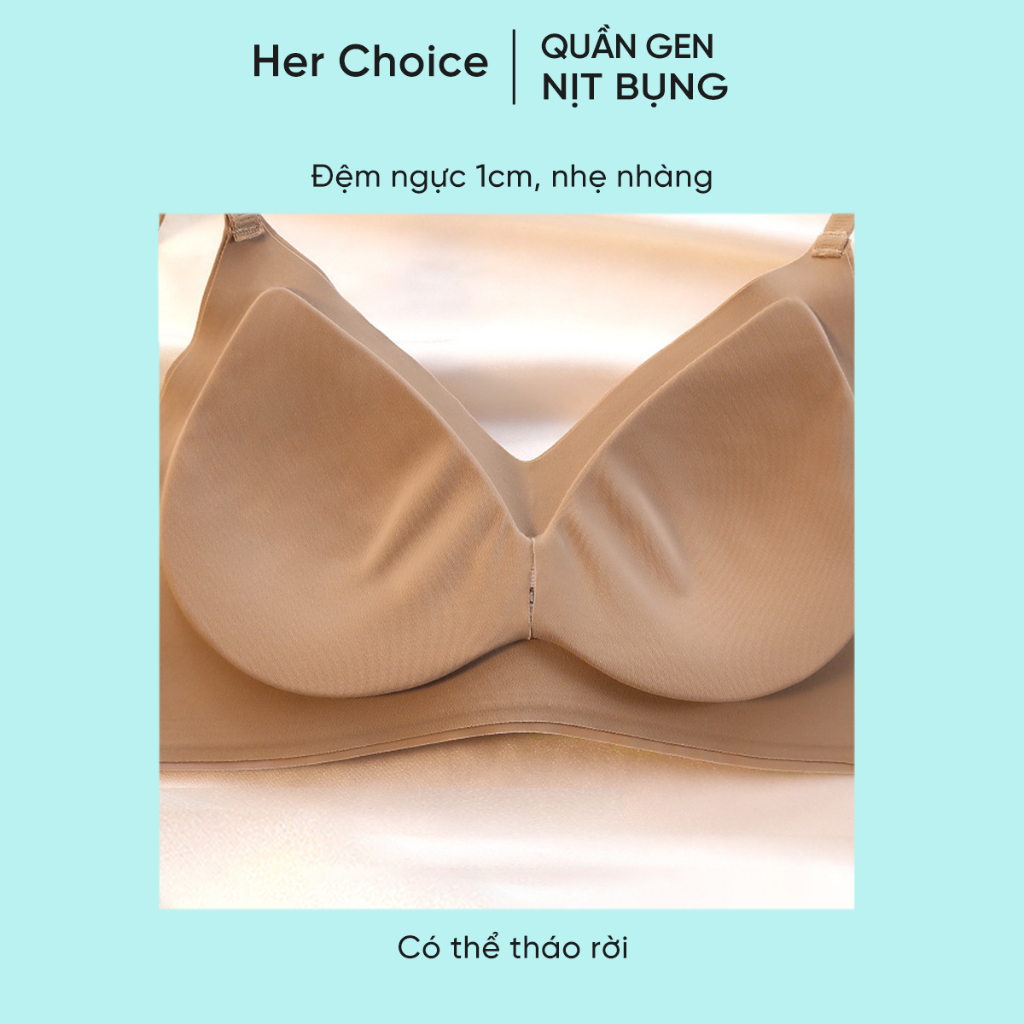 Áo Bra Không Gọng Đệm Mỏng Nâng Ngực Che Mỡ Lưng Tàng Hình Không Lộ 802 Hàng Cao Cấp Nội Địa Trung